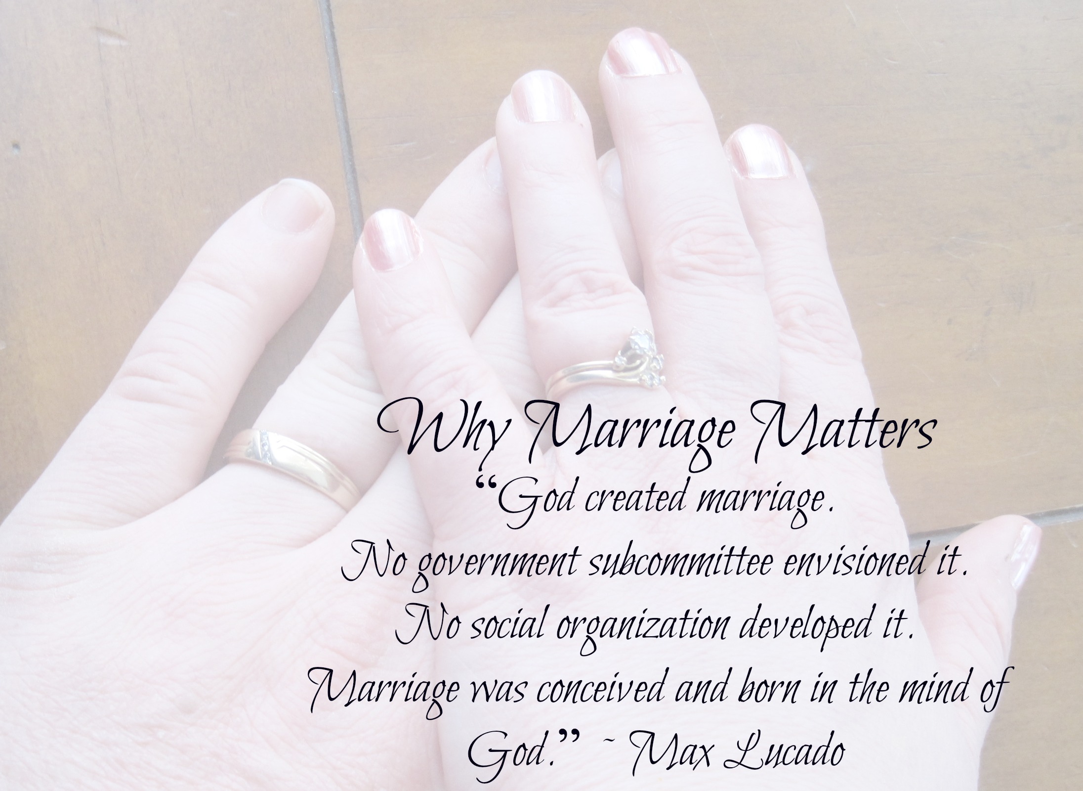 Why Marriage Matters: Building Up Your Husband