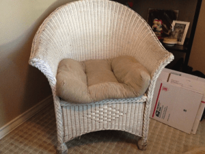 Wicker chair